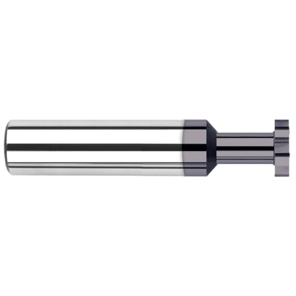 Keyseat Cutter - Retaining Ring Keyseat Cutter, 0.2500" (1/4), Finish - Machining: AlTiN